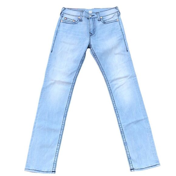 True Religion Jeans Size 33 GENO Blue - Picture 3 of 11